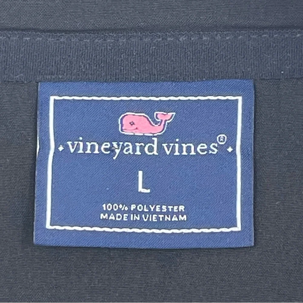 Vineyard‎ Vines Super Soft Fleece Full Zip Jacket Blue Green Aztec Men’s Large
